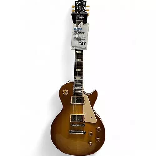 Used Gibson Les Paul Standard 1950S Neck Honey Burst Solid Body Electric Guitar Honey Burst - musicians--Friend