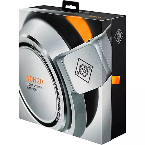 Neumann NDH 20 Closed-Back Studio Monitoring Headphones Silver - musicians--Friend