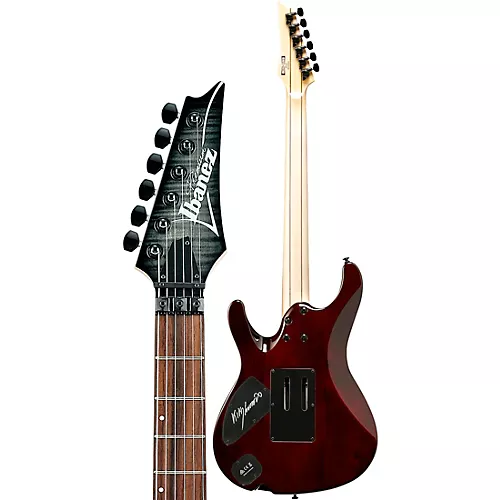 Ibanez Kiko Loureiro Signature KIKO10BP Electric Guitar Transparent Gray Burst - musicians--Friend