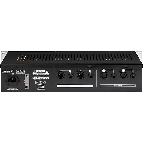 Warm Audio WA-2MPX Dual-Channel Tube Mic Preamp - musicians--Friend