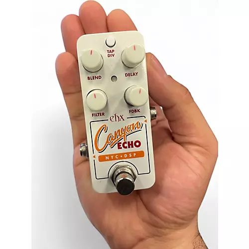 Used Electro-Harmonix CANYON ECHO Effect Pedal Package - musicians--Friend