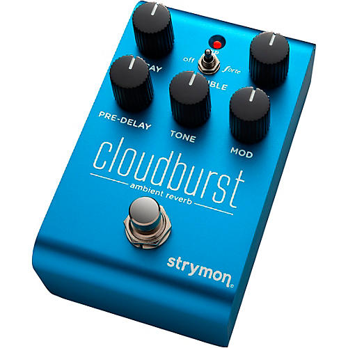 Strymon Cloudburst Ambient Reverb Effects Pedal Blue - musicians--Friend