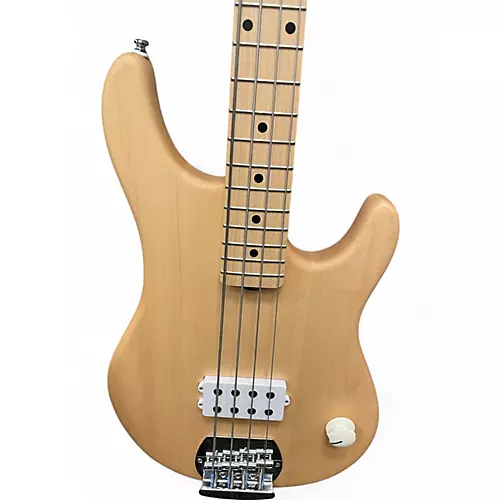 Used Sterling by Music Man Joe Dart I Natural Electric Bass Guitar Natural - musicians--Friend