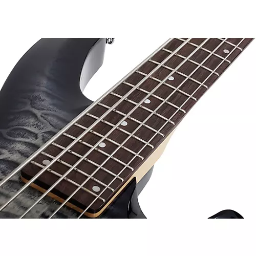 Schecter Guitar Research C-5 Plus Electric Bass See-Thru Cherry Burst - musicians--Friend