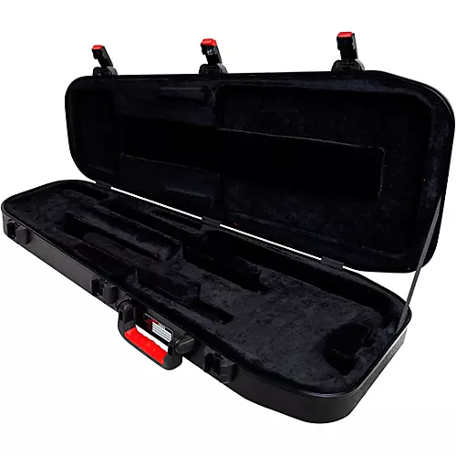 Gator TSA ATA Molded Headless Electric Guitar Case Black - musicians--Friend
