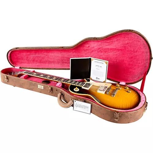 Gibson Custom Murphy Lab 1959 Les Paul Standard Reissue Ultra Heavy Aged Electric Guitar Kindred Burst - musicians--Friend