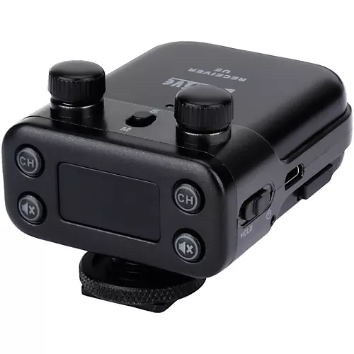 Xvive U5T2 Dual-Channel Wireless System for Lavalier Microphone and Audio Devices Black - musicians--Friend