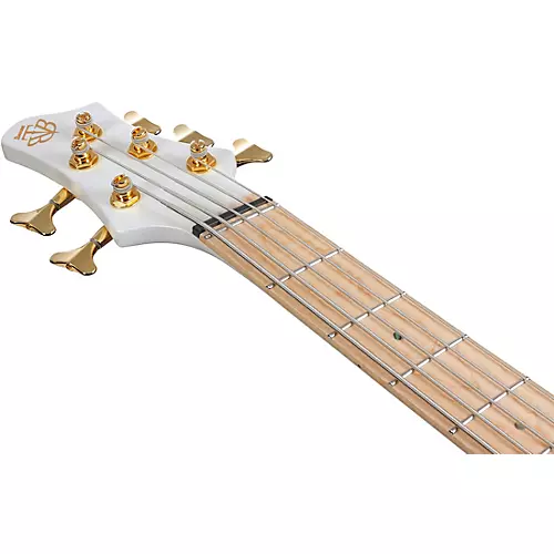 Ibanez BTB605MLM 5-String Multi-Scale Electric Bass Guitar Pearl White Matte - musicians--Friend