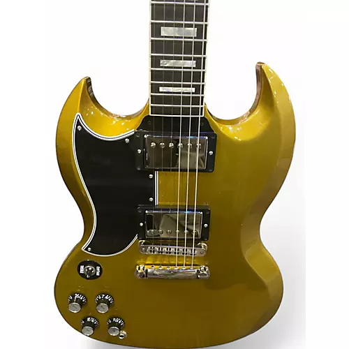 Used 2023 Gibson SG Custom Gold Solid Body Electric Guitar - musicians--Friend