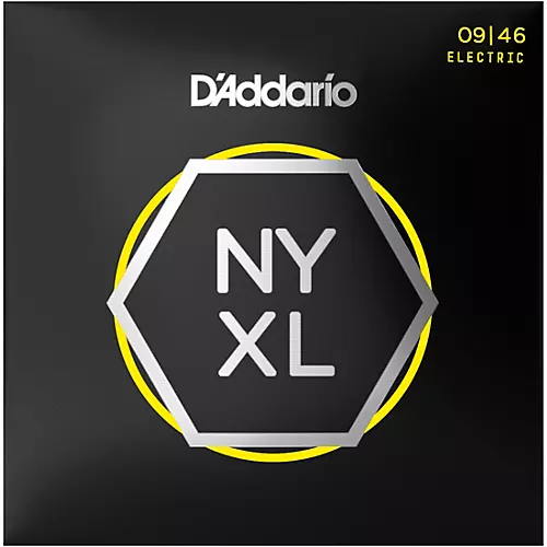 D'Addario NYXL0946 Super Light Top/Regular Bottom Electric Guitar Strings - musicians--Friend