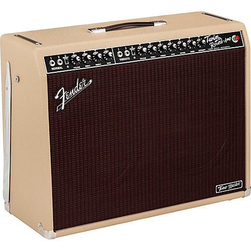 Fender Tone Master Twin Reverb 200W 2x12 Celestion NEO Creamback Amplifier Blonde - musicians--Friend