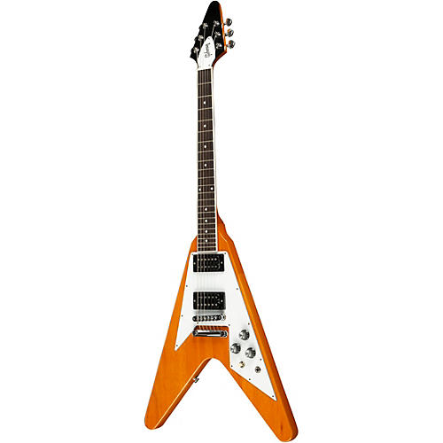 Gibson '70s Flying V Electric Guitar Antique Natural - musicians--Friend