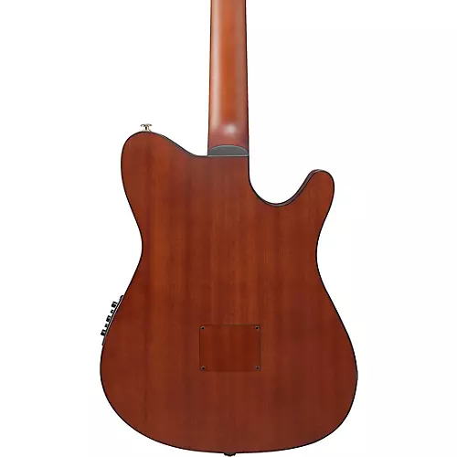Ibanez FRH10NL Left-Handed Nylon-String Acoustic-Electric Guitar Brown Sunburst Flat - musicians--Friend