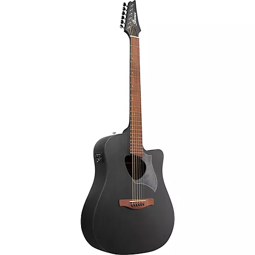 Ibanez ALT20 Altstar Dreadnought Acoustic-Electric Guitar Weathered Black - musicians--Friend