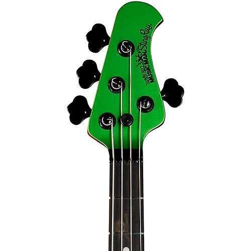 Ernie Ball Music Man StingRay Special HH Electric Bass Guitar Black and Chrome - musicians--Friend