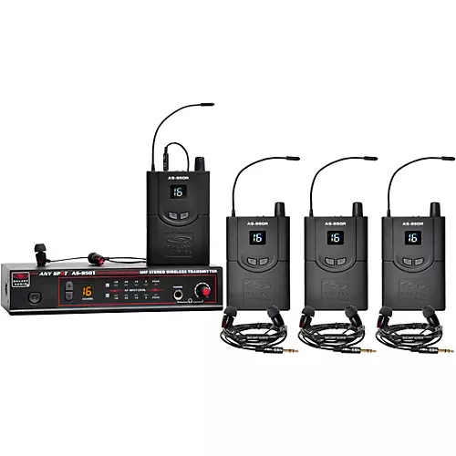 Galaxy Audio AS-950-4 Band Pack Wireless In-Ear Monitor System Band P2 - musicians--Friend
