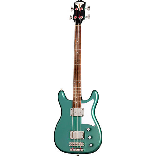 Epiphone Newport Short-Scale Electric Bass Guitar Pacific Blue - musicians--Friend