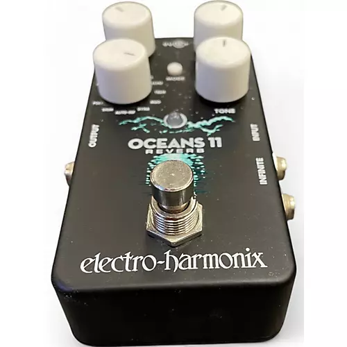 Used Electro-Harmonix Oceans 11  Reverb Effect Pedal - musicians--Friend