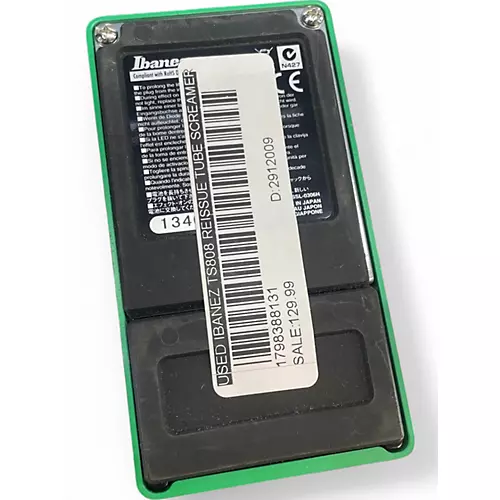 Used Ibanez TS808 Reissue Tube Screamer Distortion Effect Pedal - musicians--Friend