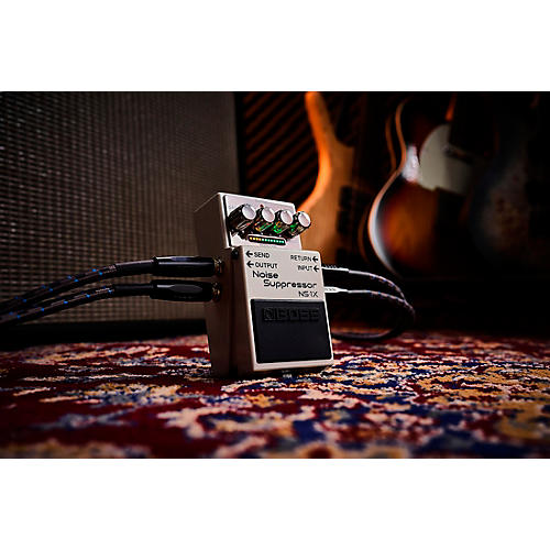BOSS NS-1X Noise Suppressor Effects Pedal White - musicians--Friend