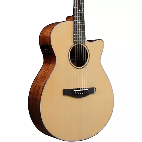 Ibanez AEG200 Solid Top Grand Concert Acoustic-Electric Guitar Low Gloss Satin - musicians--Friend