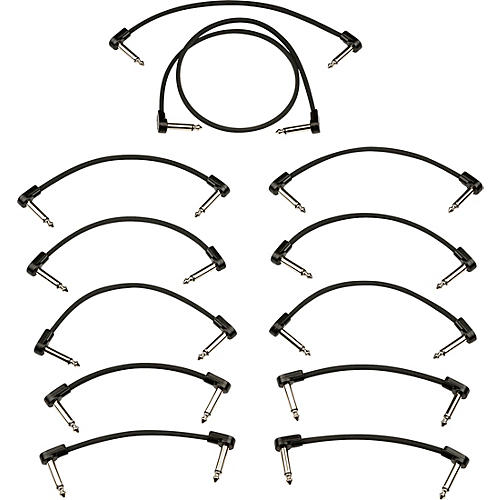 Fender Blockchain Patch Cable Kit Large Black - musicians--Friend