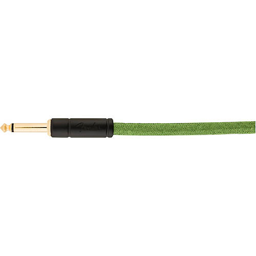 Fender Festival Pure Hemp Straight to Angle Instrument Cable 18.6 ft. Natural - musicians--Friend