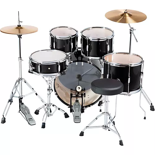 Sound Percussion Labs Kicker 5-Piece Complete Drum Set Dark Red - musicians--Friend