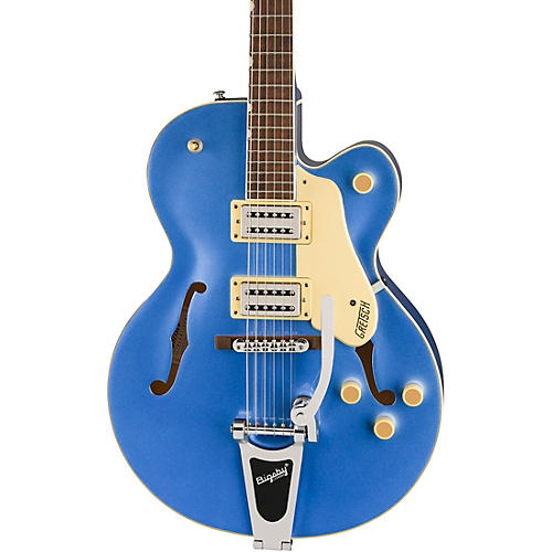 Gretsch Guitars G2420T Streamliner Hollow Body With Bigsby Electric Guitar Robusto Burst - musicians--Friend