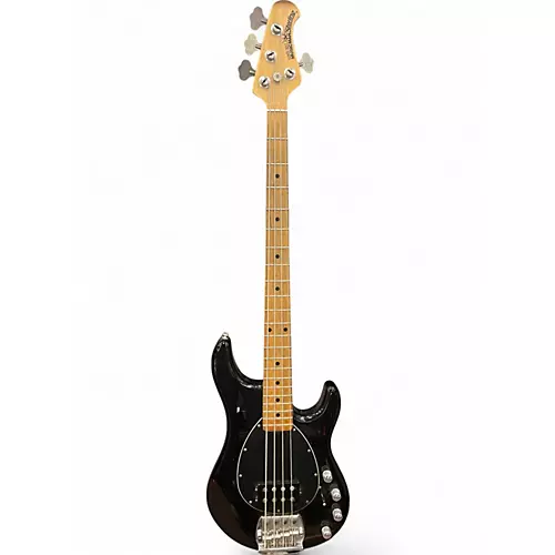 Vintage 1994 Ernie Ball Music Man Sterling 4 String Black Electric Bass Guitar Black - musicians--Friend