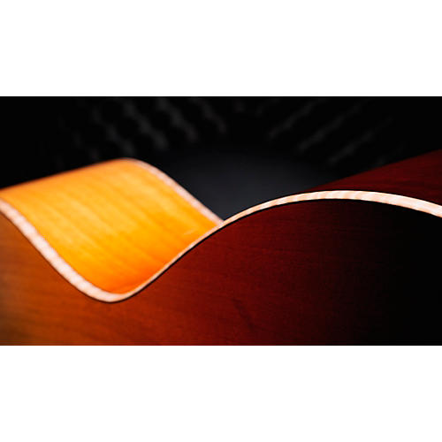 Taylor Custom All Urban Ash Grand Auditorium Acoustic-Electric Guitar Ombre Brown - musicians--Friend
