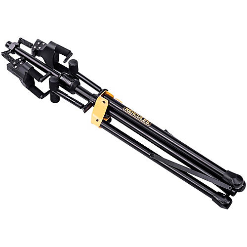 Hercules GS422B PLUS Universal Auto Grip Duo Guitar Stand With Foldable Backrest - musicians--Friend