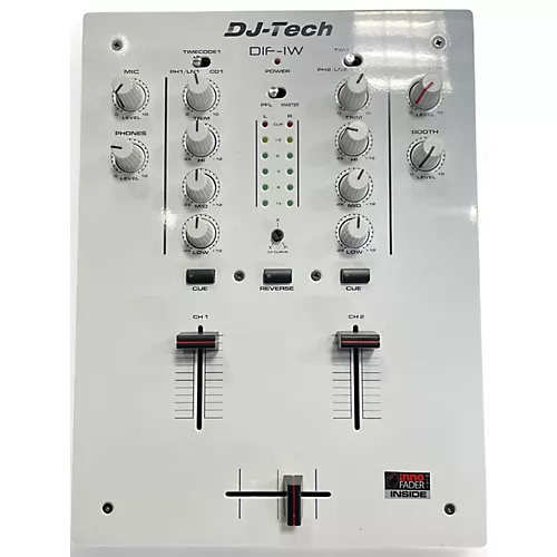 Used DJ TECH DIF-1W DJ Mixer - musicians--Friend
