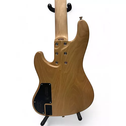 Used 2022 Mayones JABBA MALAMAN 5 antique violet raw Electric Bass Guitar antique violet raw - musicians--Friend