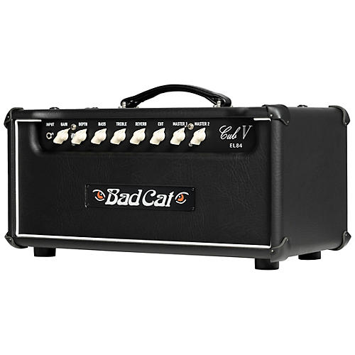 Bad Cat Cub V 15W Handwired Tube Guitar Amp Head Black - musicians--Friend