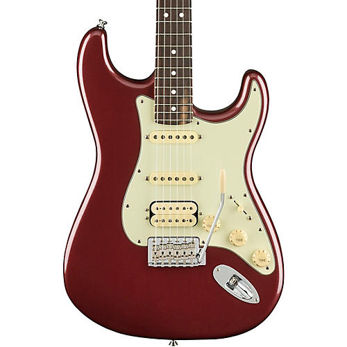Fender American Performer Stratocaster HSS Rosewood Fingerboard Electric Guitar Aubergine - musicians--Friend