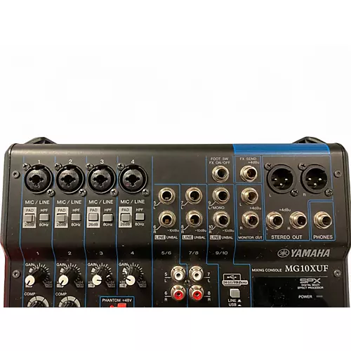 Used Yamaha MG10XUF Digital Mixer - musicians--Friend