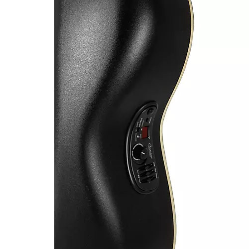 Ovation 2751AX-5-G Pro Series Standard Balladeer Deep Contour 12-String Acoustic-Electric Guitar Black - musicians--Friend