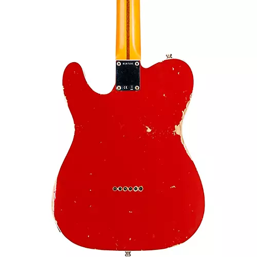 Fender Custom Shop Nashville Telecaster Custom Relic Rosewood Fingerboard Electric Guitar Surf Green - musicians--Friend