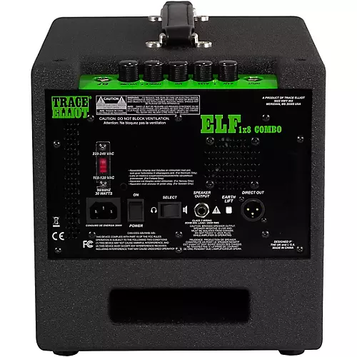 Trace Elliot ELF 200W 1x8 Bass Combo Amp Black - musicians--Friend