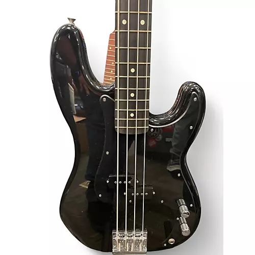 Used Fender PLAYER PRECISION BASS EBONY Black Electric Bass Guitar Black - musicians--Friend