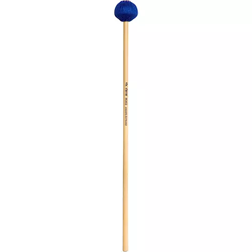Vic Firth Anders Astrand Signature Rattan Handle Mallet Hard Blue Cord - musicians--Friend