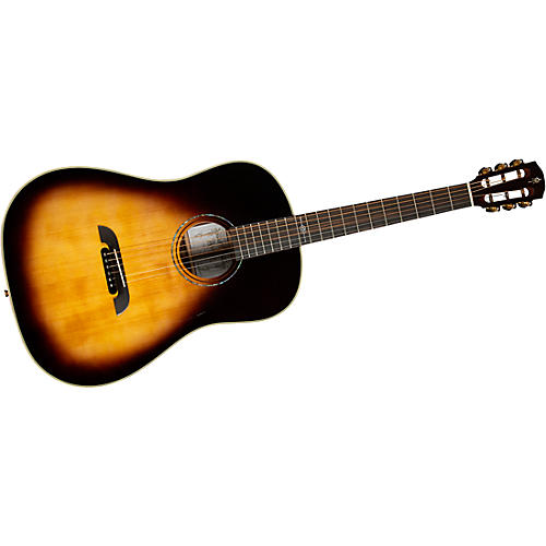 Alvarez Yairi DYMR70 Slope Shoulder Dreadnought Acoustic Guitar Sunburst - musicians--Friend