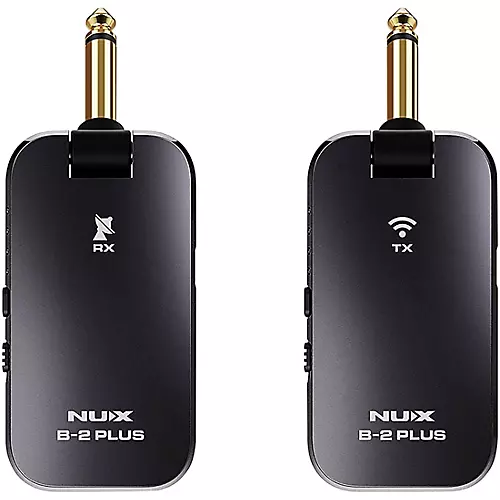 NUX B-2 PLUS 2.4gHz Guitar Wireless System Black - musicians--Friend