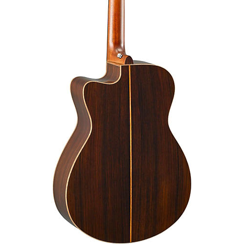 Yamaha A-Series AC3R Concert Cutaway Acoustic-Electric Guitar Tobacco Brown Sunburst - musicians--Friend