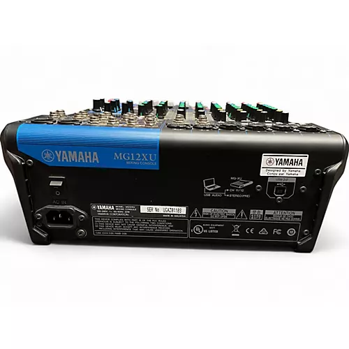 Used Yamaha MG12XU Unpowered Mixer - musicians--Friend