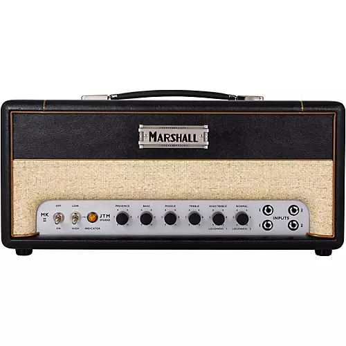 Marshall Studio JTM Tube Guitar Amp Stack With 2x12 Creamback Cabinet Black - musicians--Friend