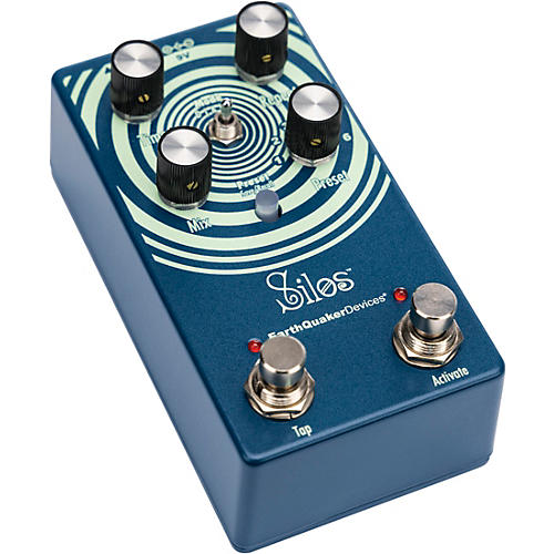 EarthQuaker Devices Silos Multi-Generational Time Reflection Device Delay Effects Pedal Ocean Blue - musicians--Friend