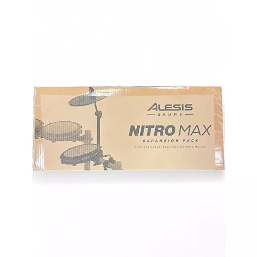 Used Alesis Nitro Max Expanded Electronic Drum Kit Electric Drum Set - musicians--Friend