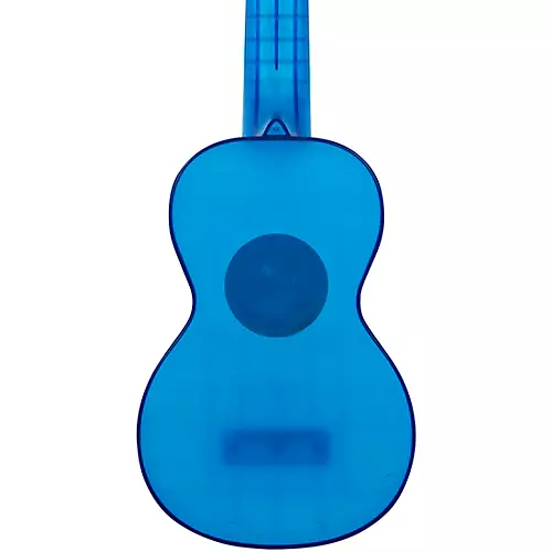 Kala KA-WMT Soprano Waterman Ukulele Transparent Cobalt Blue - musicians--Friend